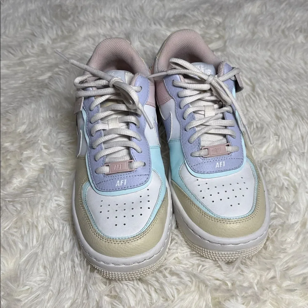Nike Cream and White Sneakers